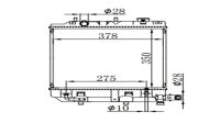 Радиатор MZ-DW5W1-1226