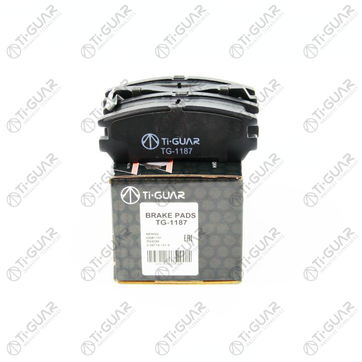 Тормозные колодки TG-1187/PN4299* Ti·GUAR Тормозные колодки TG-1187/PN4299* Ti·GUAR